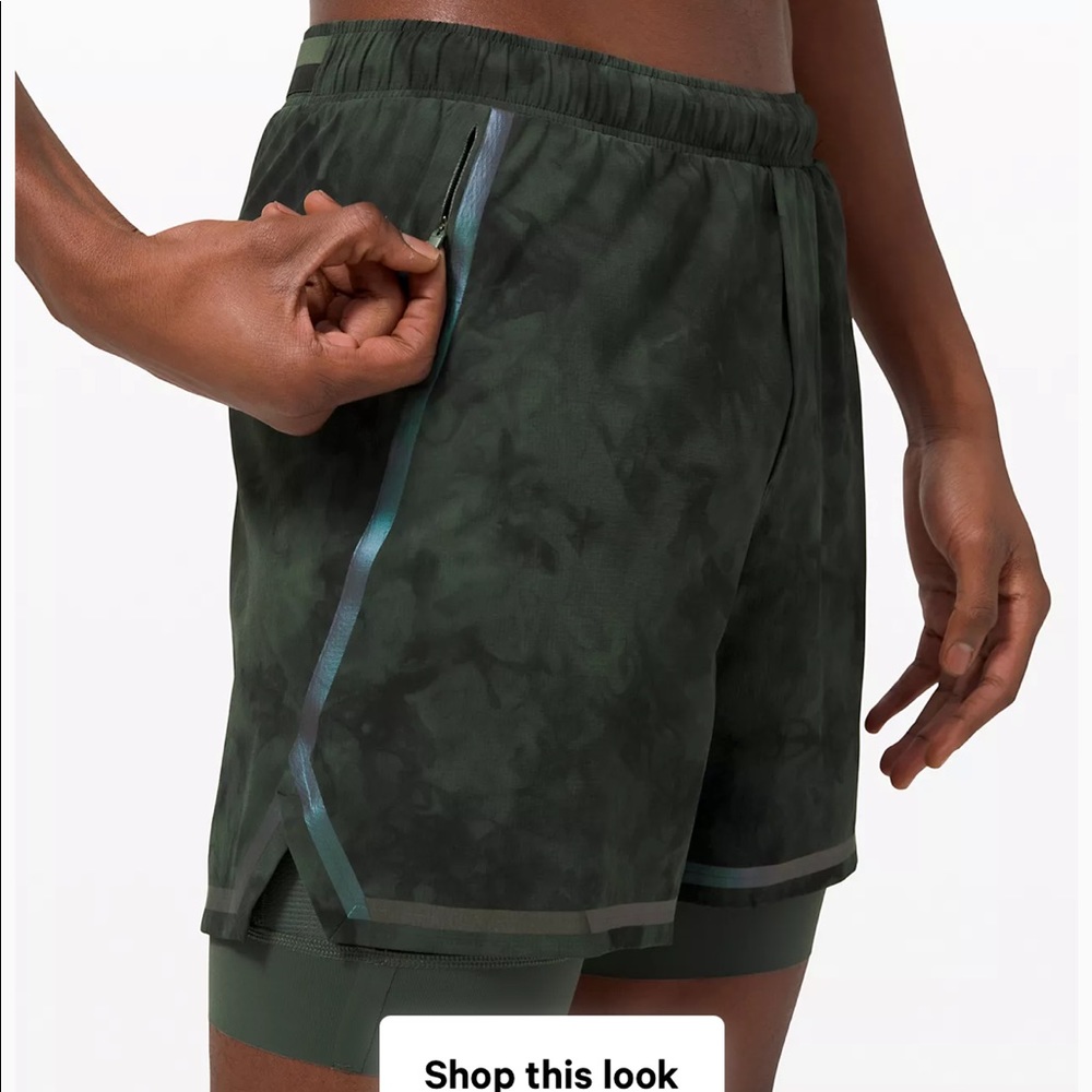 Lululemon Surge Shorts in black